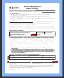 Washington Release Form