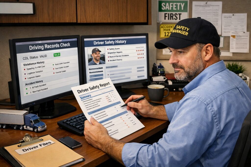 Fleet safety manager